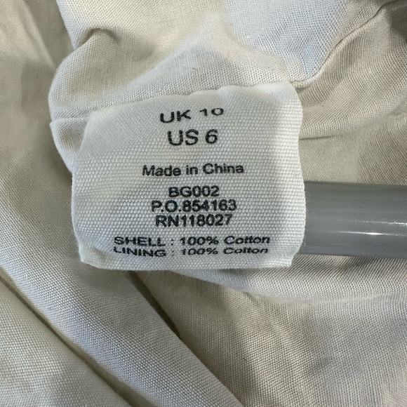 2 for $26 Boden Limited Edition Eyelet Lace Skirt Pleated Iridescent 6 READ - Picture 5 of 11